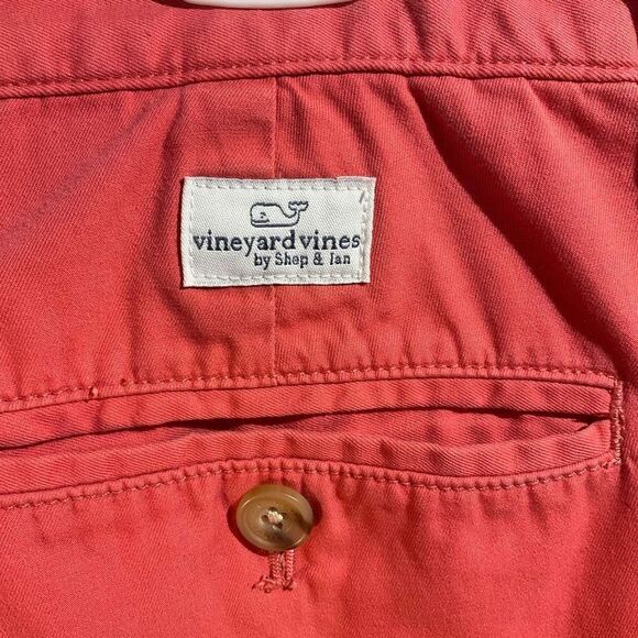 Men’s Vineyard Vines 9” Short. 33”. Salmon - Picture 5 of 10
